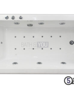 Alternative view of Naura Whirlpool Jacuzzi Bathtub
