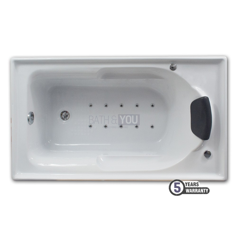 Alecia Air Bubble Massage Bathtub - Image 2