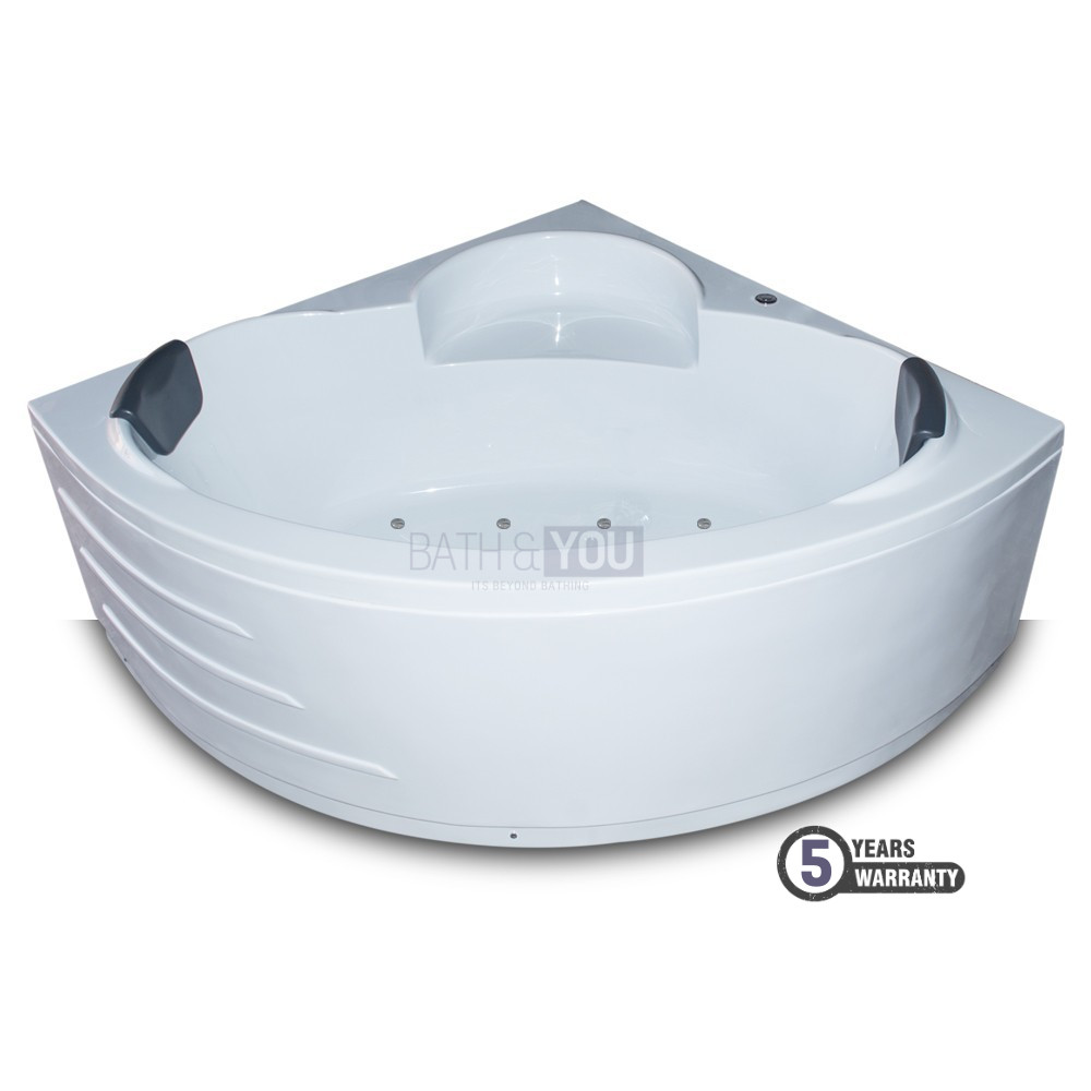 Galina Corner Air Bubble Massage Bathtub - Image 2
