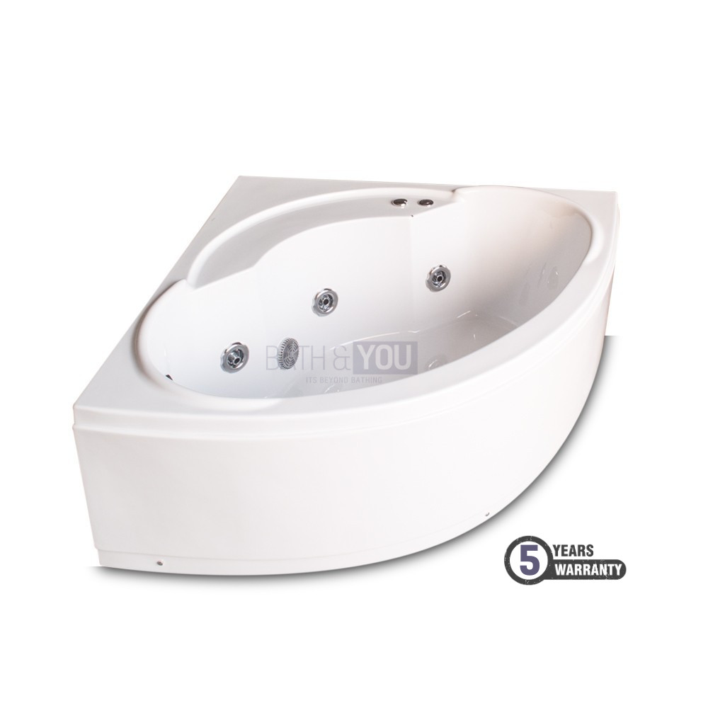Ray Corner Jacuzzi Massage Bathtub - Image 2