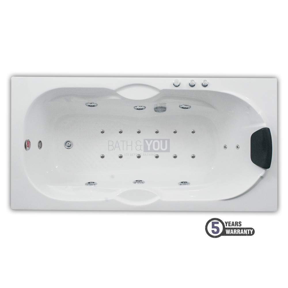 Zoe Whirlpool Jacuzzi Bathtub - Image 2