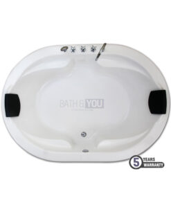 Alternative view of Somax Soaking Drop-In Bathtub